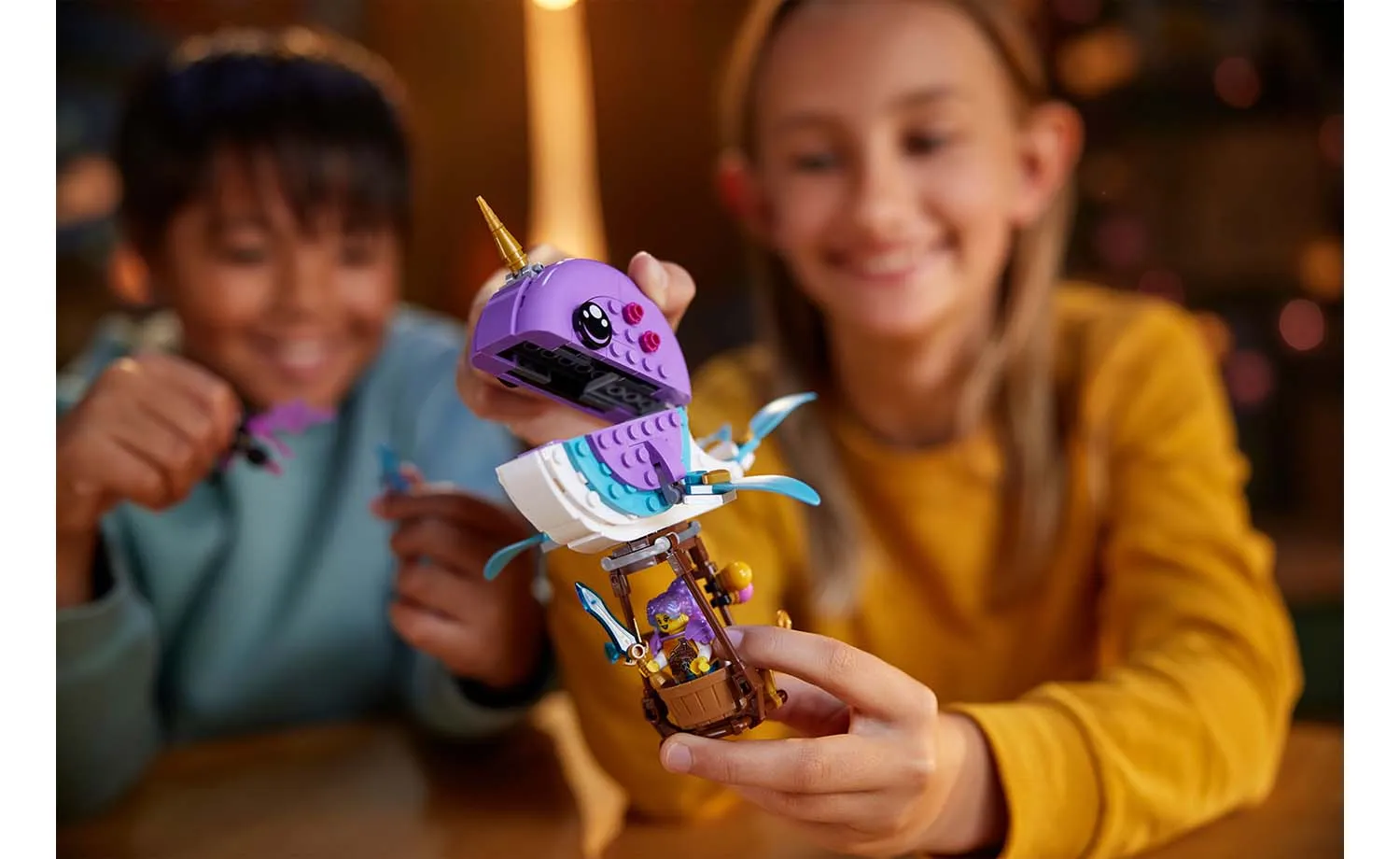 71472 | LEGO® DREAMZzz™ Izzie's Narwhal Hot-Air Balloon