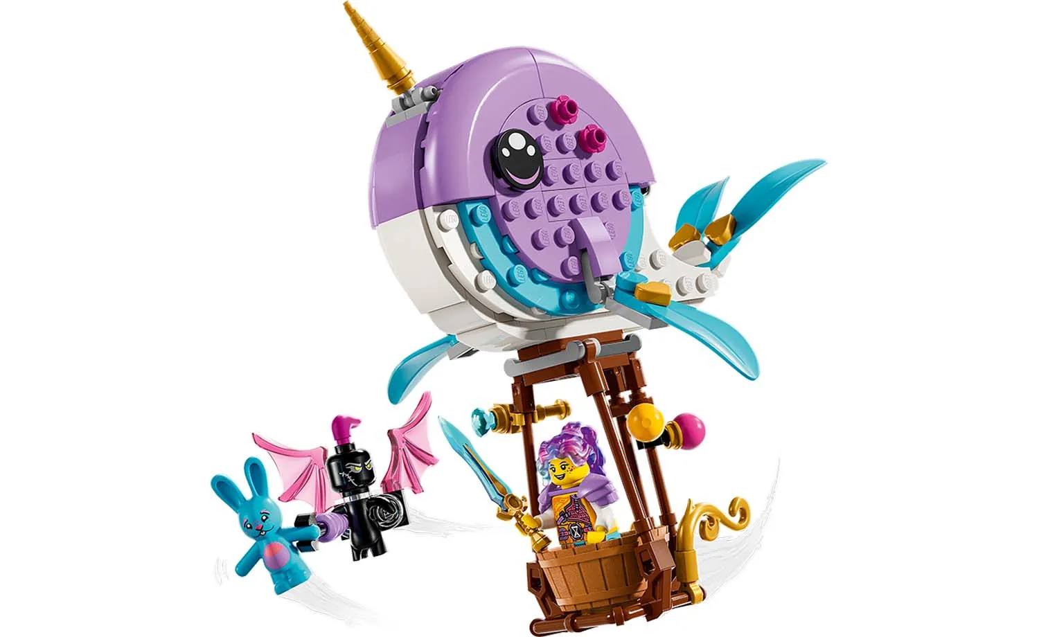 71472 | LEGO® DREAMZzz™ Izzie's Narwhal Hot-Air Balloon