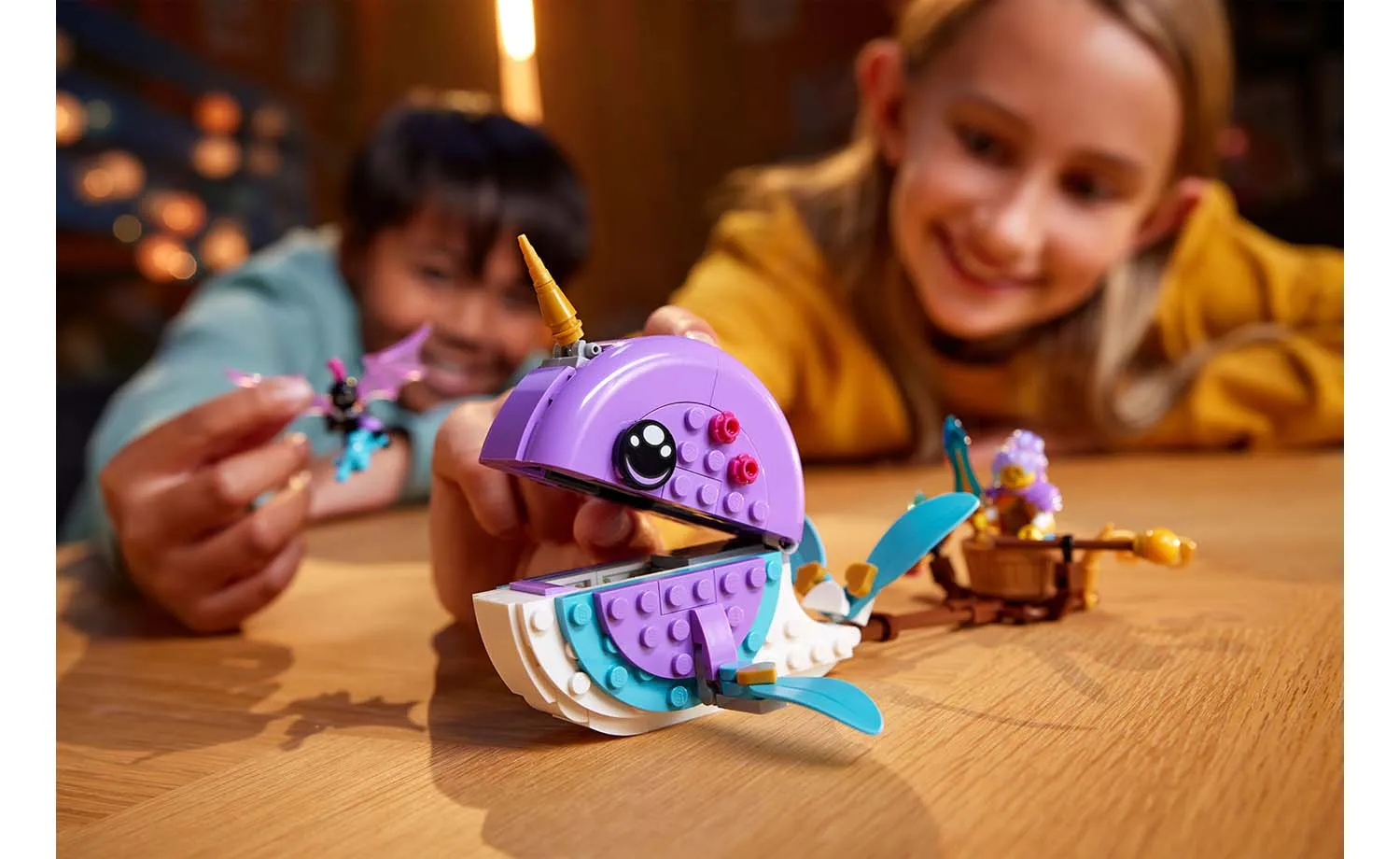 71472 | LEGO® DREAMZzz™ Izzie's Narwhal Hot-Air Balloon