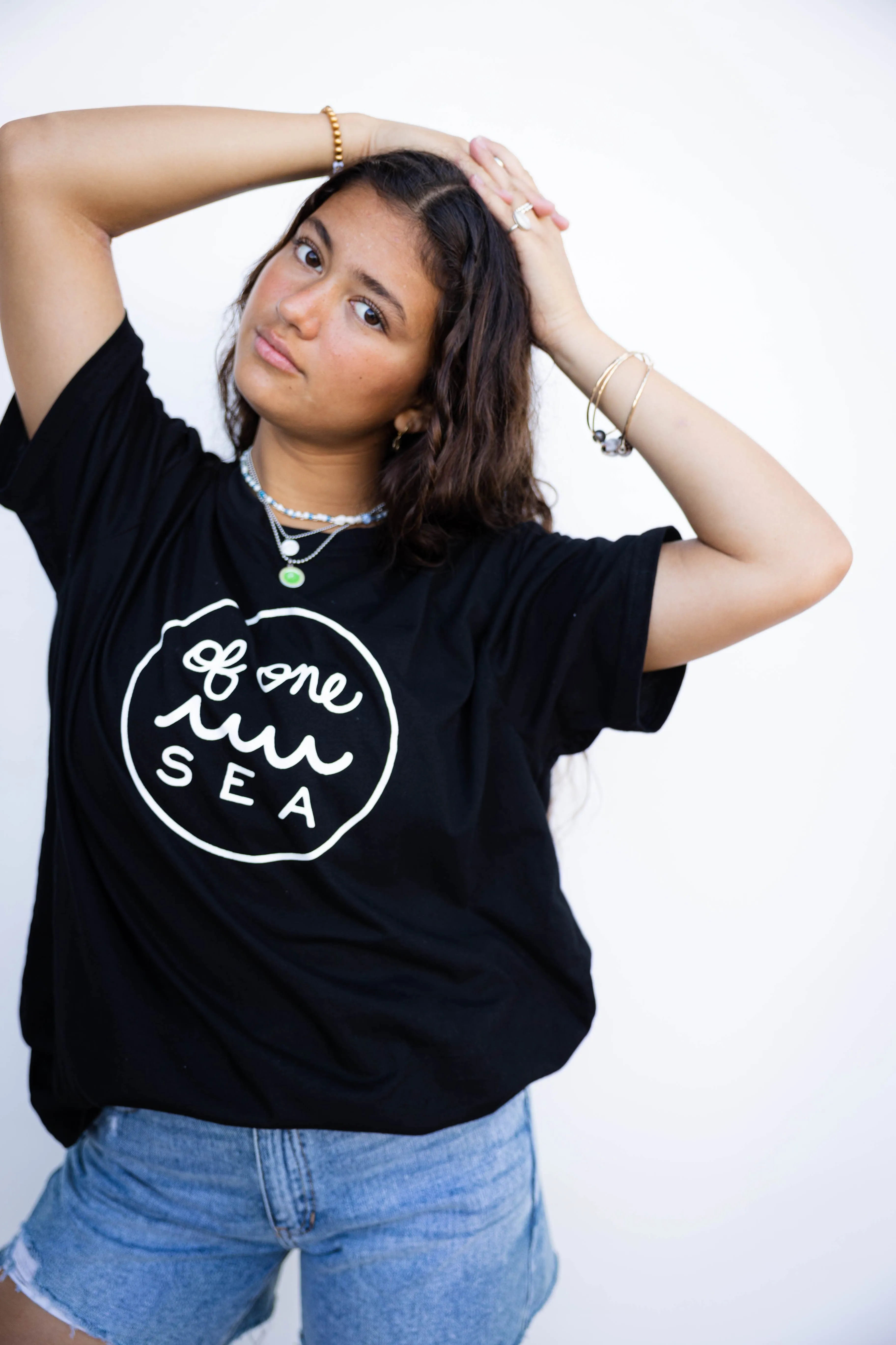 Adult Logo Tee in Black