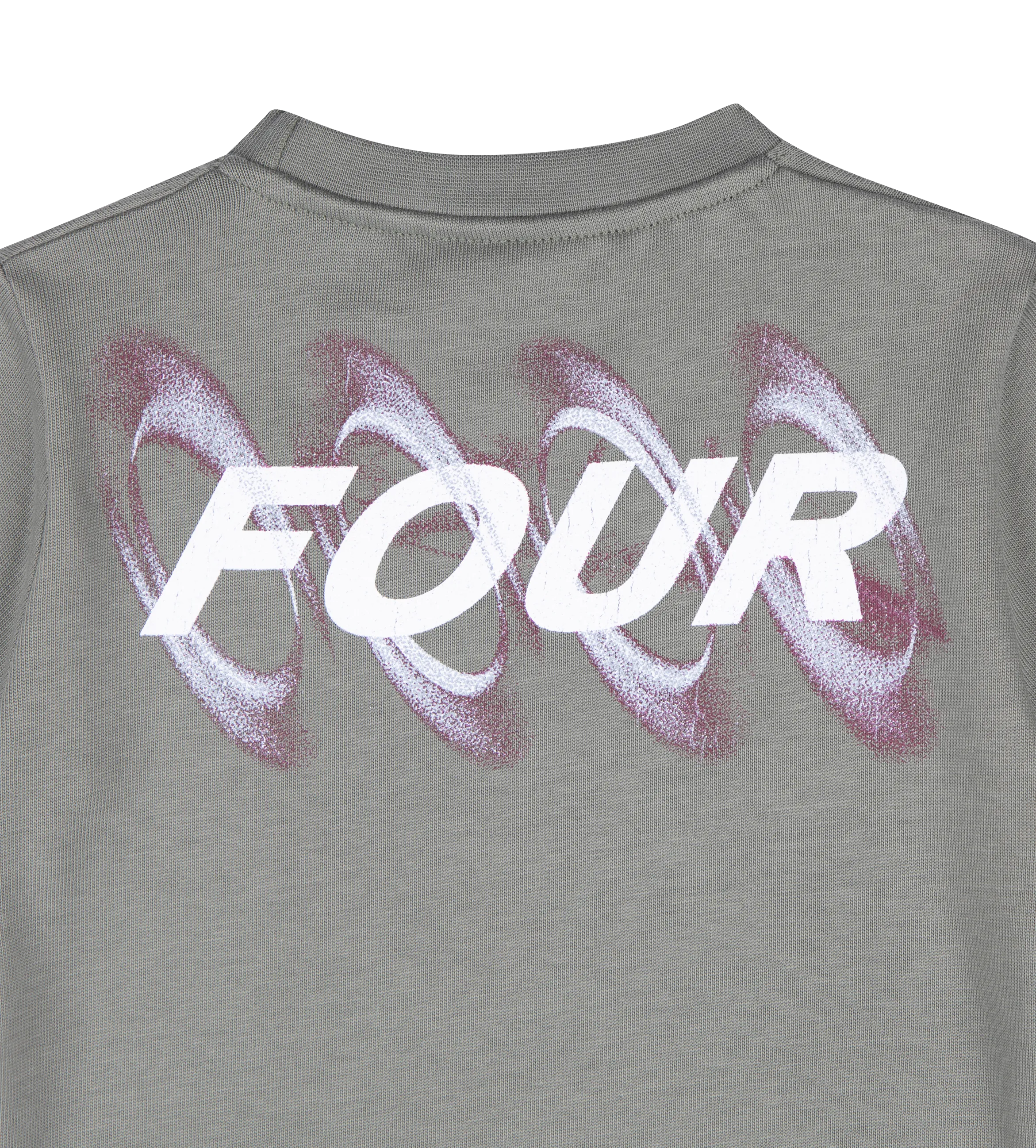 Blurry Circles T-shirt Agave Green