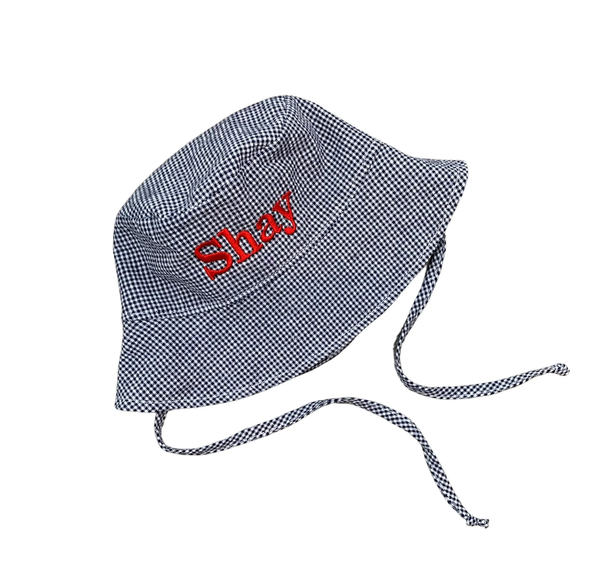 Boys' Seersucker Bucket Hat