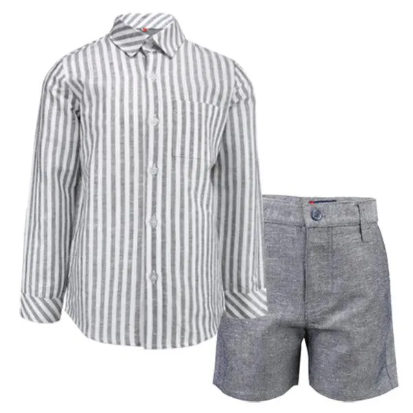 BOYS SHORTS SET - GREY