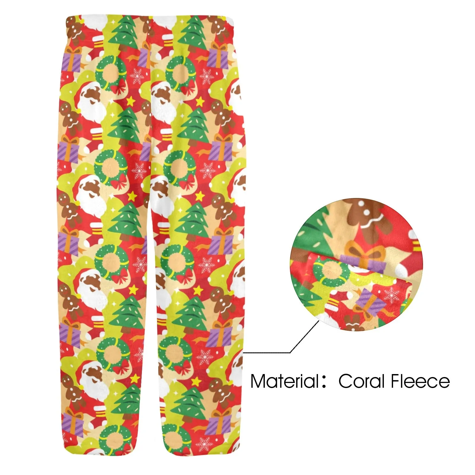 Classic Christmas Little Kids' Coral Fleece Pajama Pants (2-7Y)