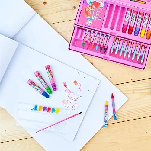 Colouring Set - Kids Painting and Colouring Sets, Pink