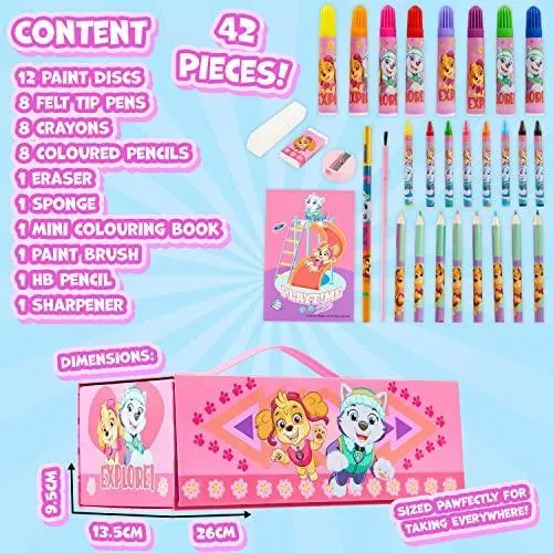 Colouring Set - Kids Painting and Colouring Sets, Pink