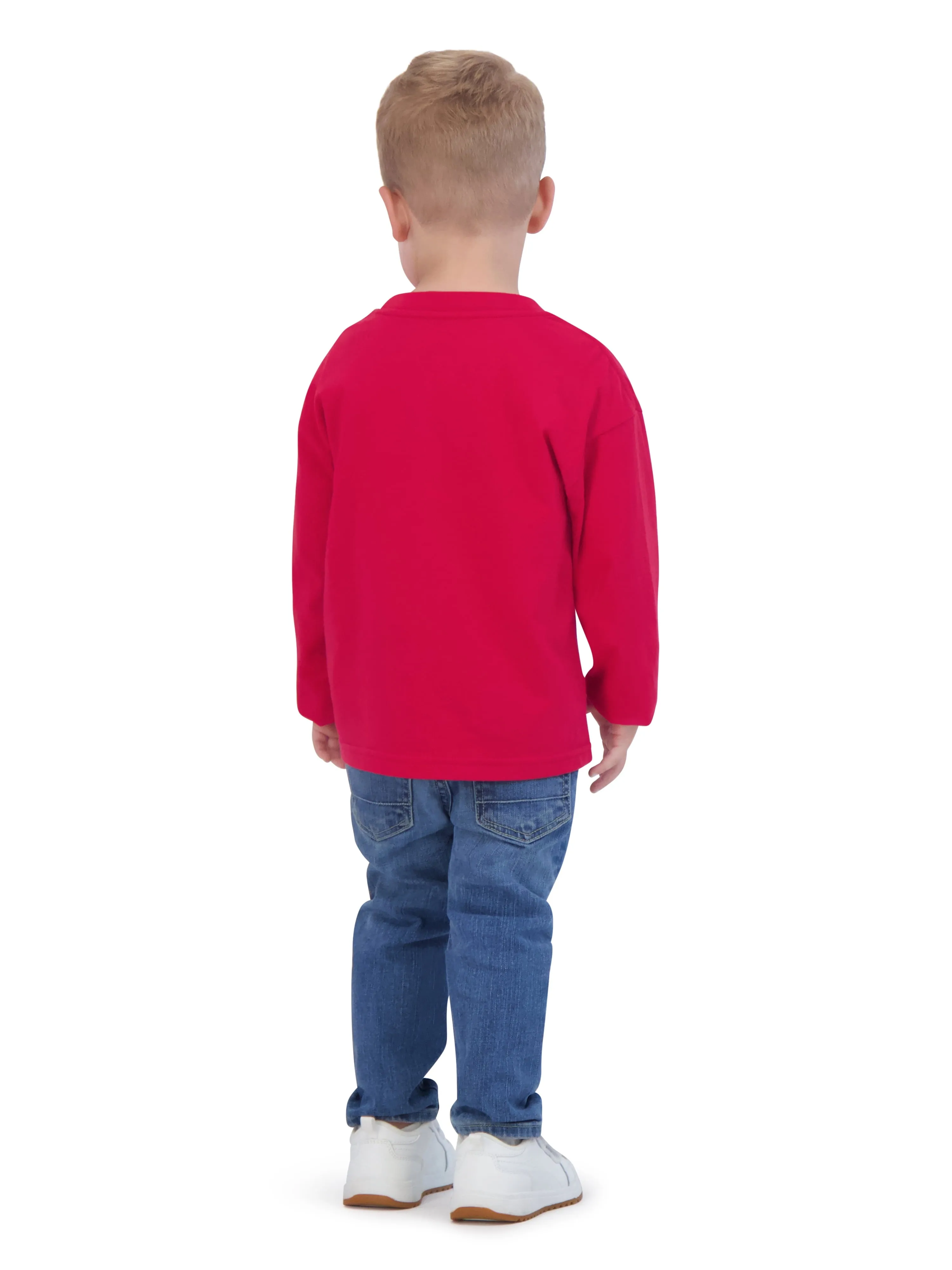 Dr. Seuss' The Grinch Christmas Toddler Unisex Long Sleeve T-Shirt, Sizes 2T-5T