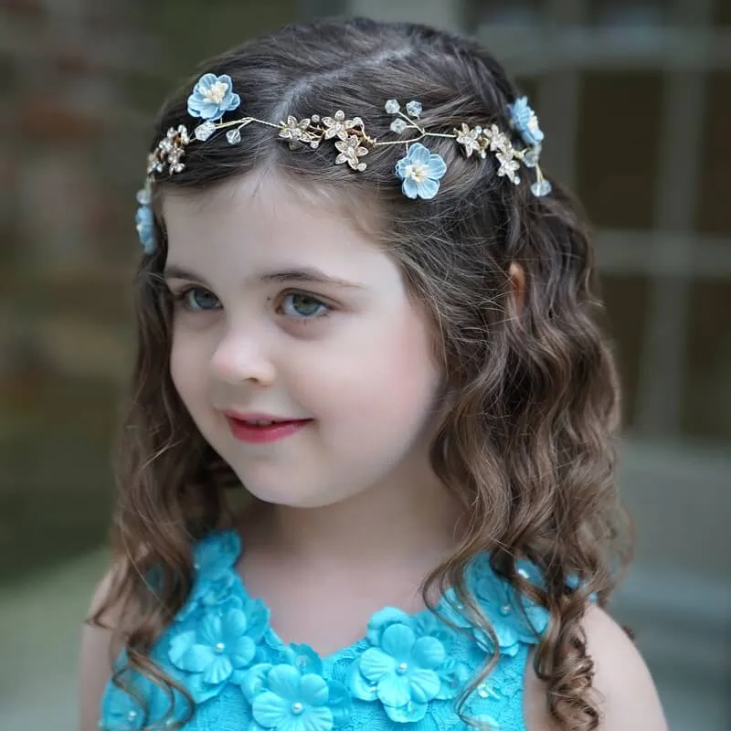 Fiona Dress - Periwinkle Blue