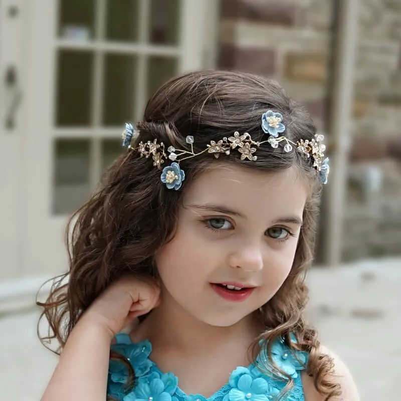 Fiona Dress - Periwinkle Blue