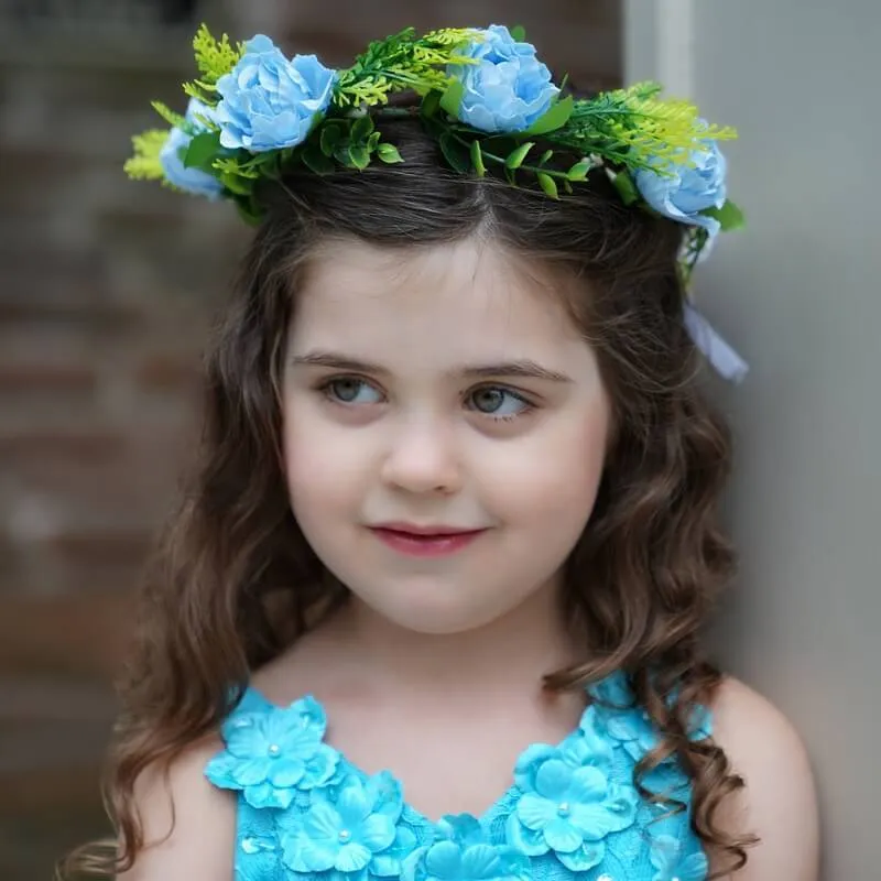Fiona Dress - Periwinkle Blue