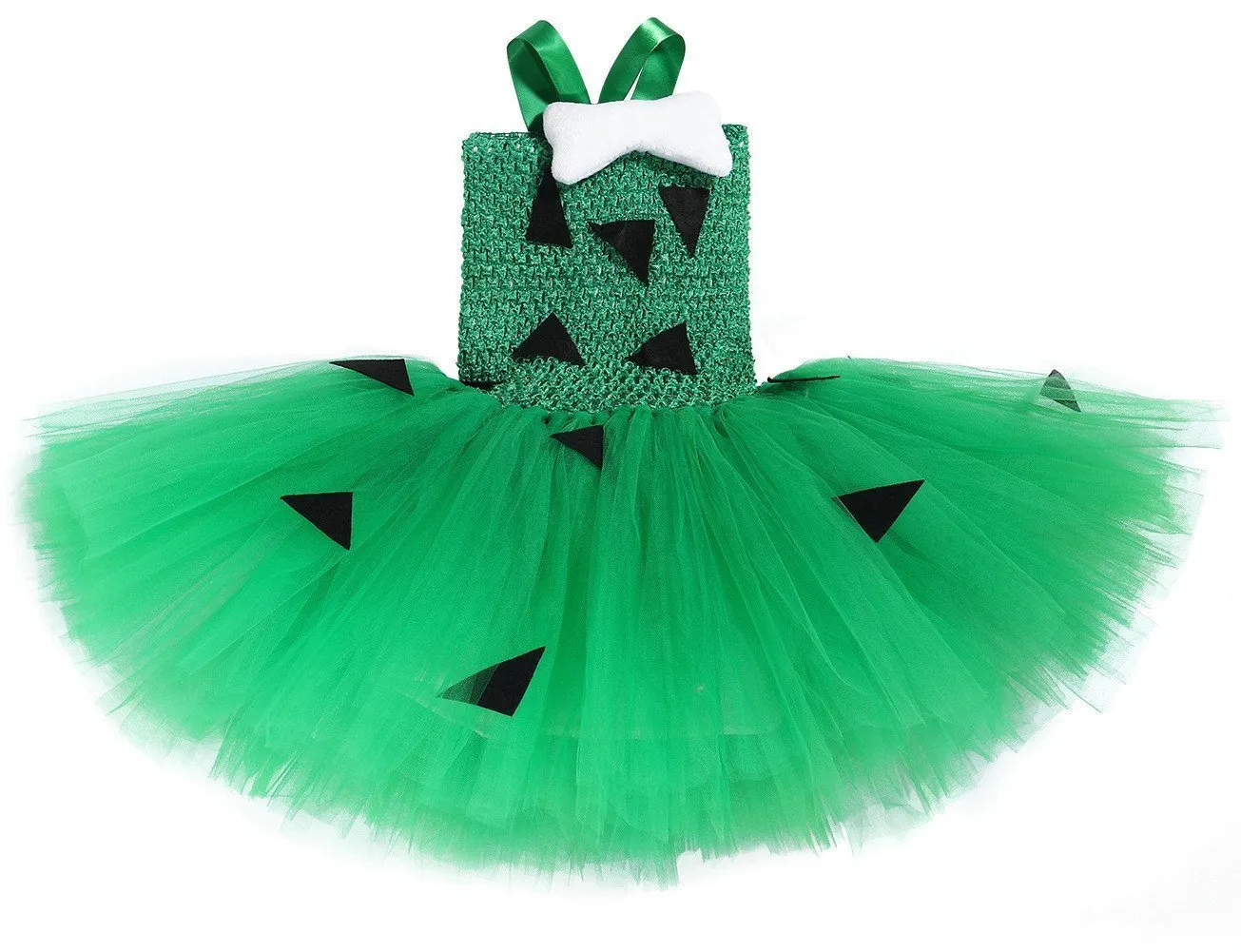 Funny Pebbles Flintstones Bone Tutu Dress for Baby Girls