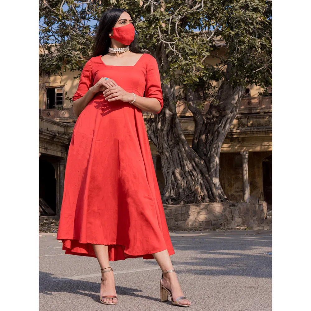 Gulaal Sonnet Sequin Fit & Flare Dress