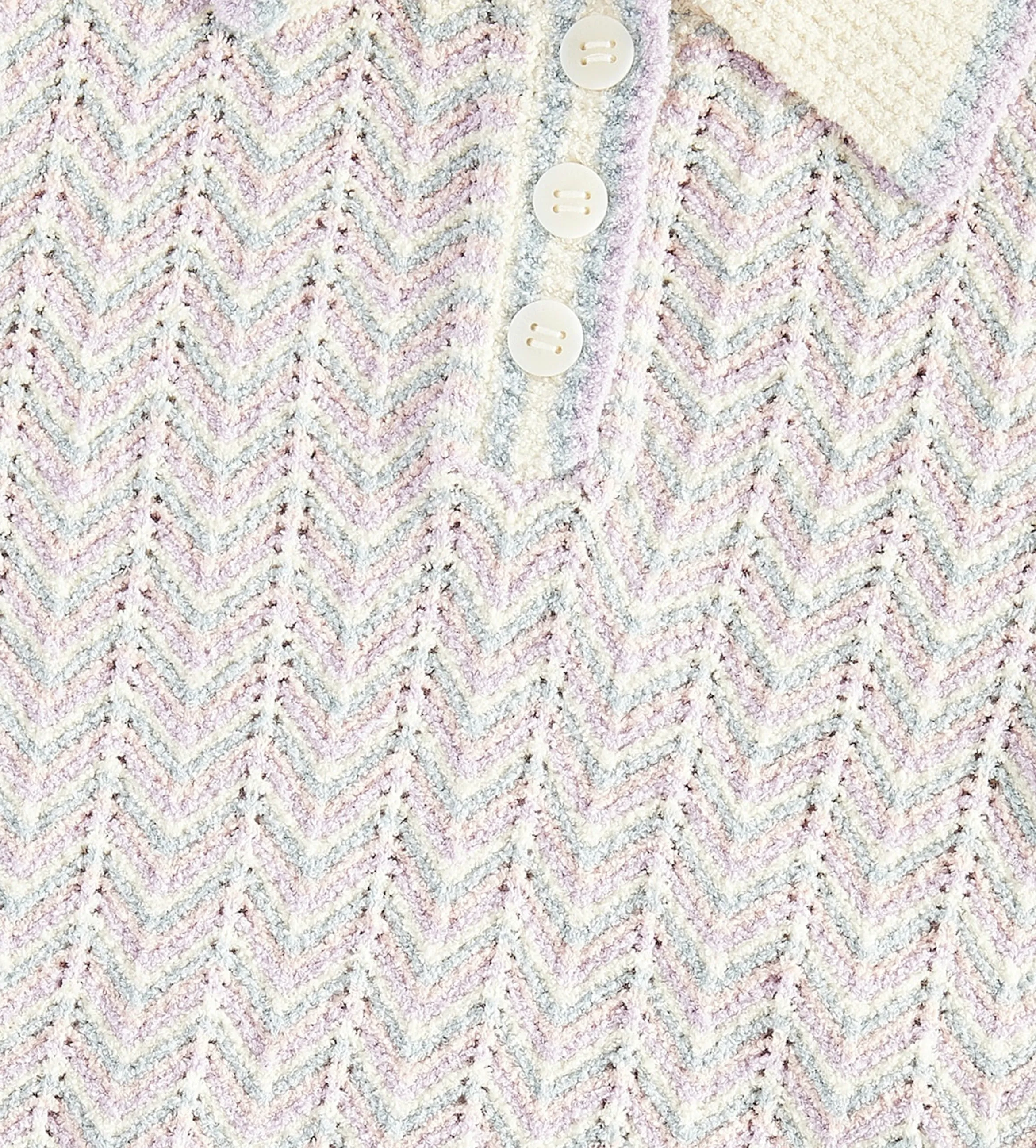 Halliday Textured Knit Polo Multicolor