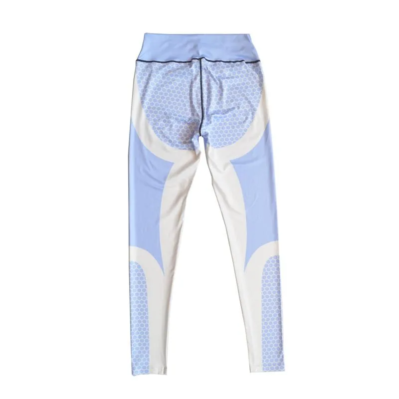 High-Waisted Print Fitness Yoga Sports Tight-Fitting Running Sports Leggings