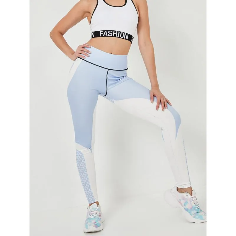 High-Waisted Print Fitness Yoga Sports Tight-Fitting Running Sports Leggings