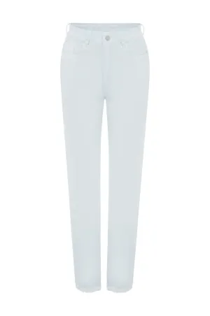 Kelsey Straight Jeans White