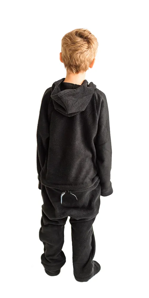 Kids Black to Sleep Onesie