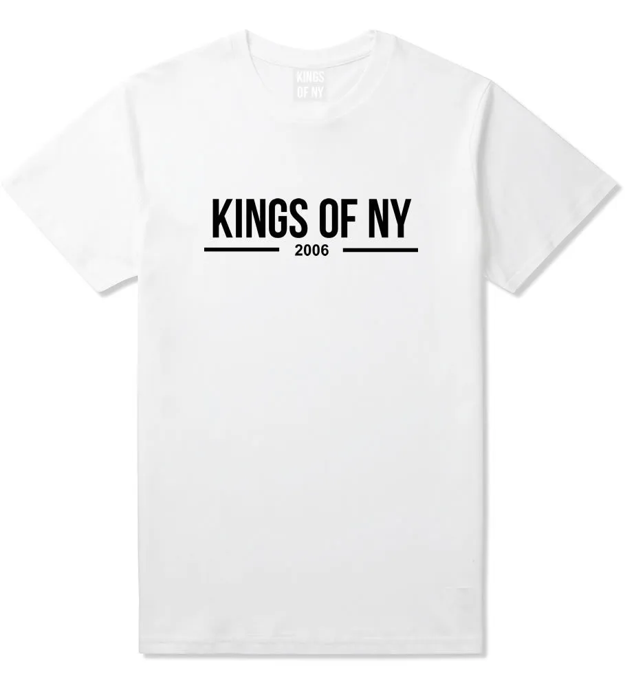 Kings Of NY 2006 Logo Lines Boys Kids T-Shirt