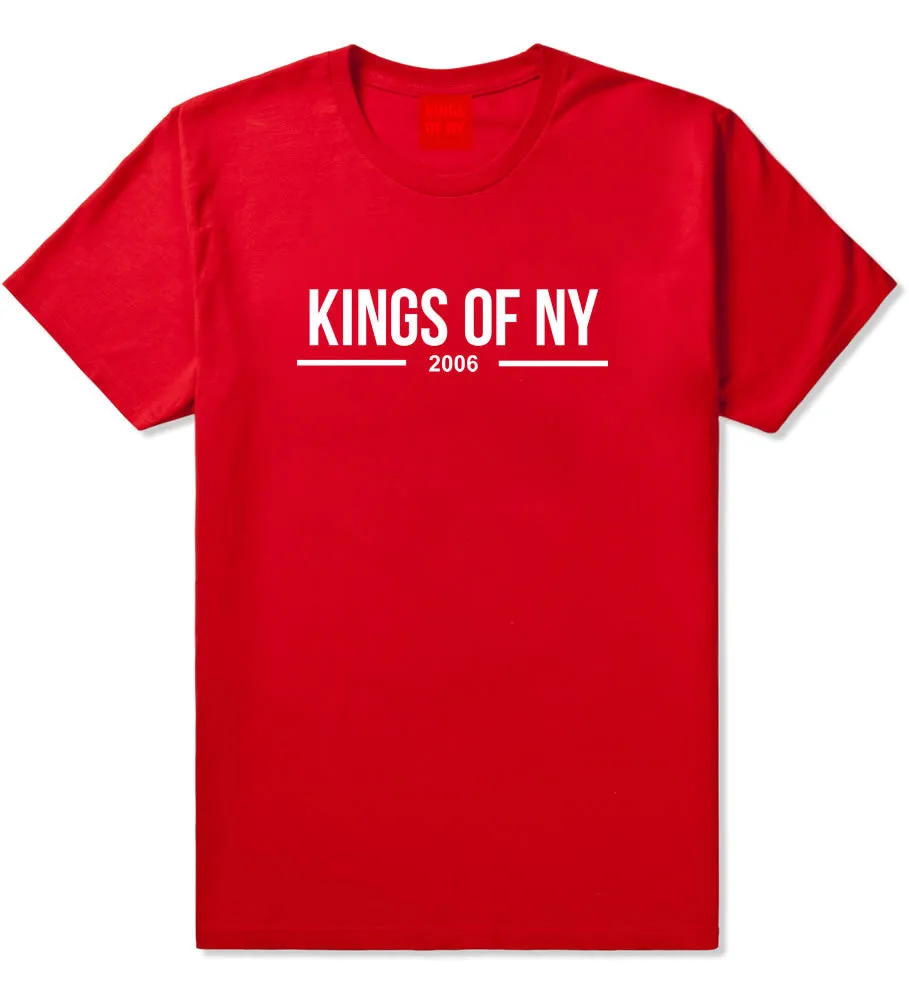 Kings Of NY 2006 Logo Lines Boys Kids T-Shirt