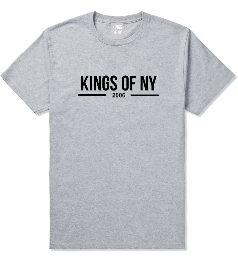 Kings Of NY 2006 Logo Lines Boys Kids T-Shirt