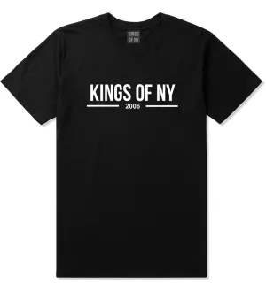 Kings Of NY 2006 Logo Lines Boys Kids T-Shirt
