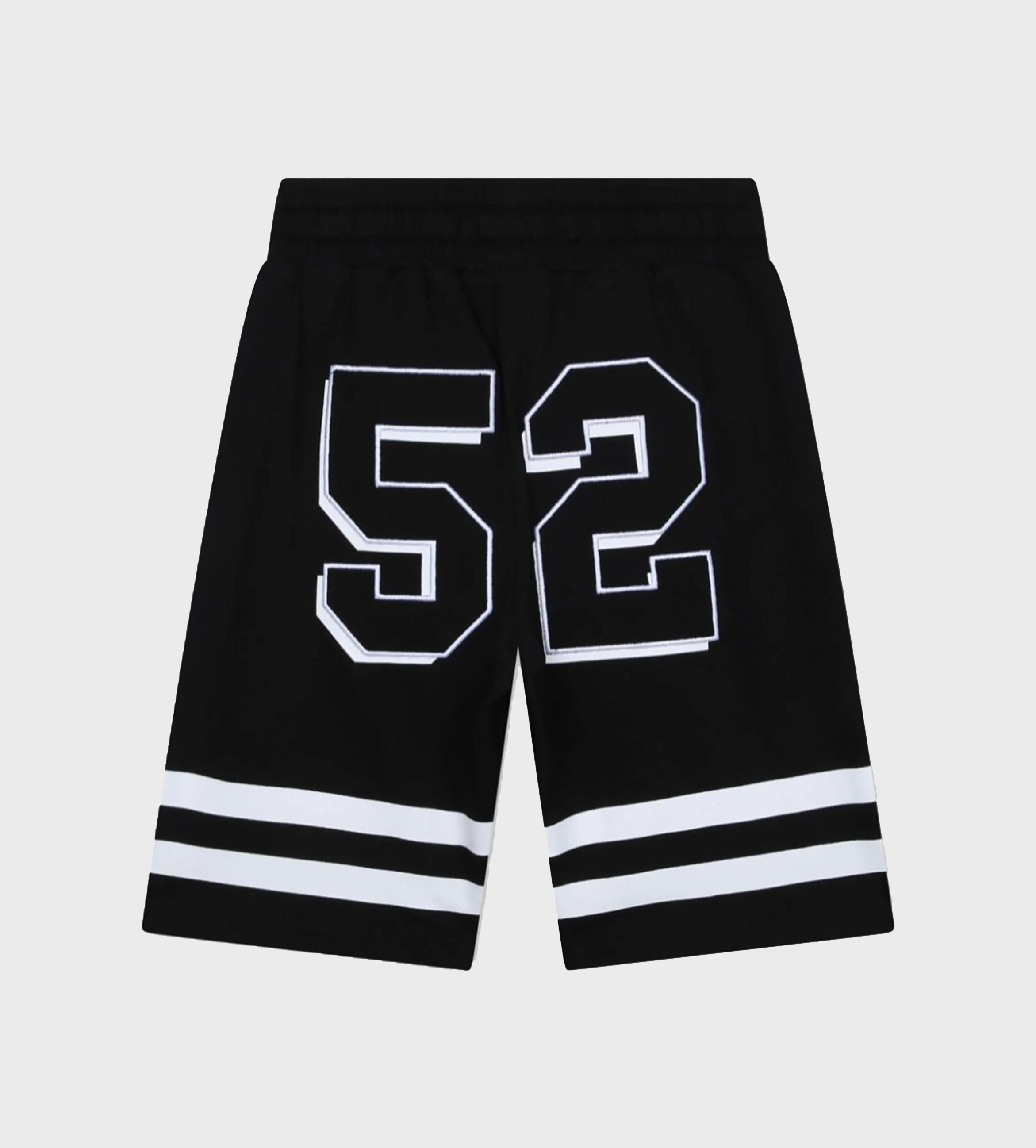 Logo-Print Bermuda Shorts Black