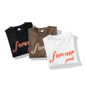 Loose Fit Drop Shoulder Pure Cotton Versatile Short Sleeve Tee