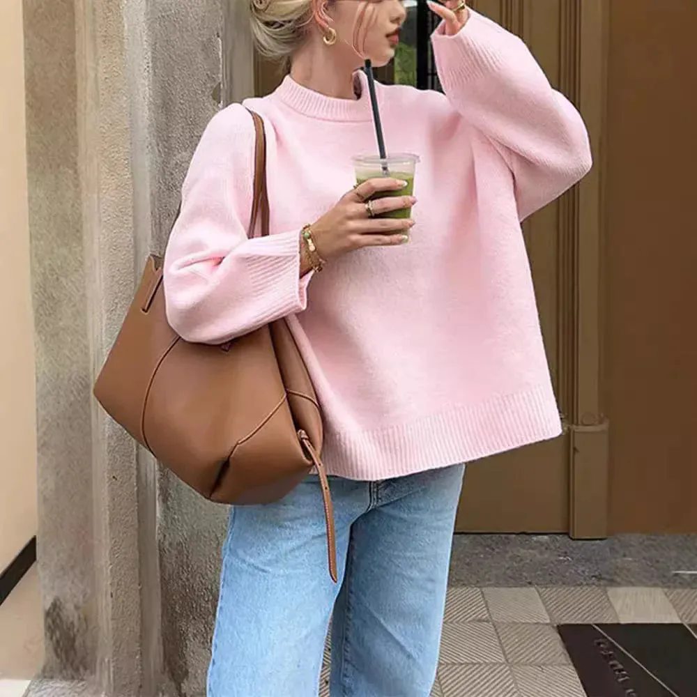 Loose Long-sleeved Tops For Tops For Women