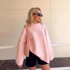 Loose Long-sleeved Tops For Tops For Women