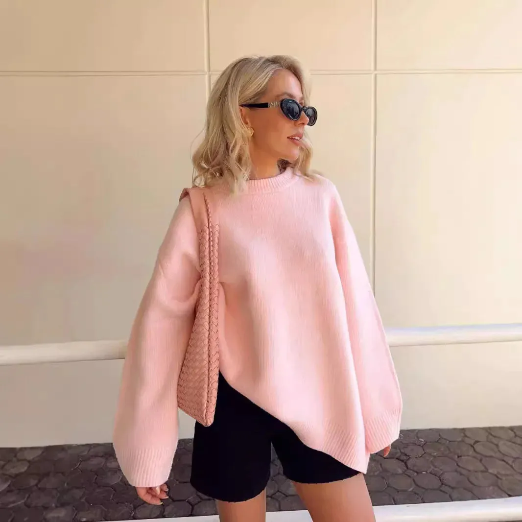 Loose Long-sleeved Tops For Tops For Women