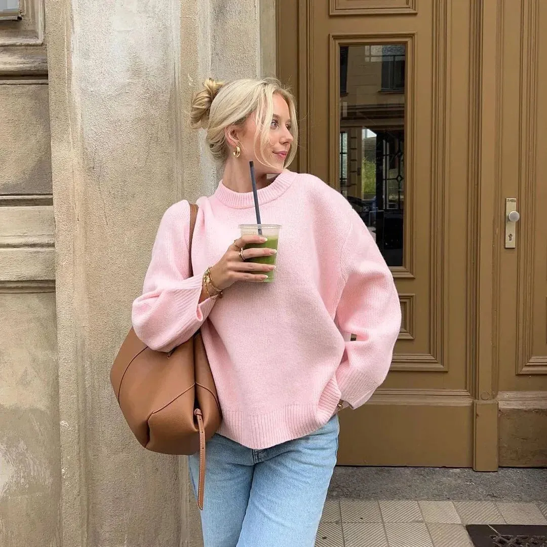 Loose Long-sleeved Tops For Tops For Women
