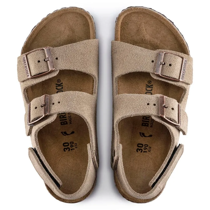 MILANO HL KIDS SUEDE LEATHER | TAUPE