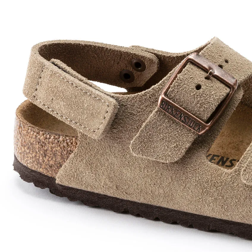 MILANO HL KIDS SUEDE LEATHER | TAUPE