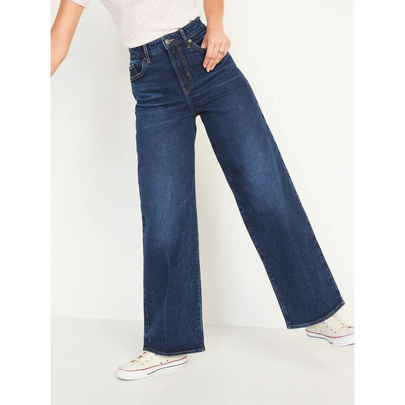 ON High Rise Wide Leg Jeans