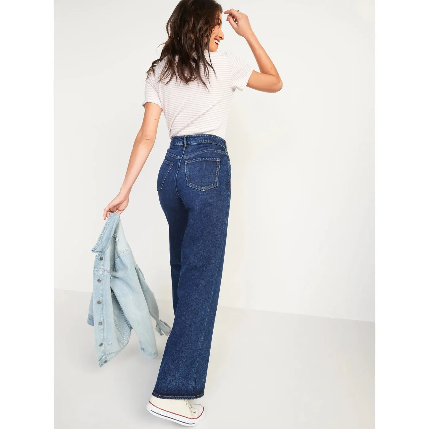 ON High Rise Wide Leg Jeans