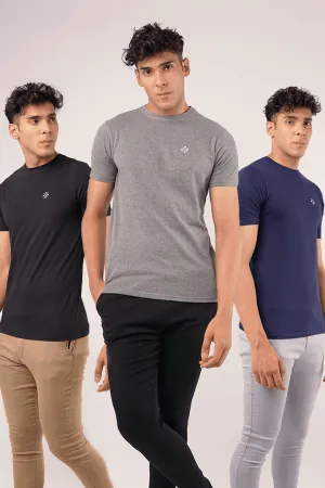 Pack of 3 Crew-Neck T-Shirt