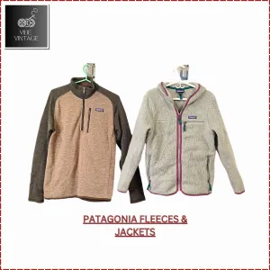 PATAGONIA FLEECES & JACKETS - 27 PCS