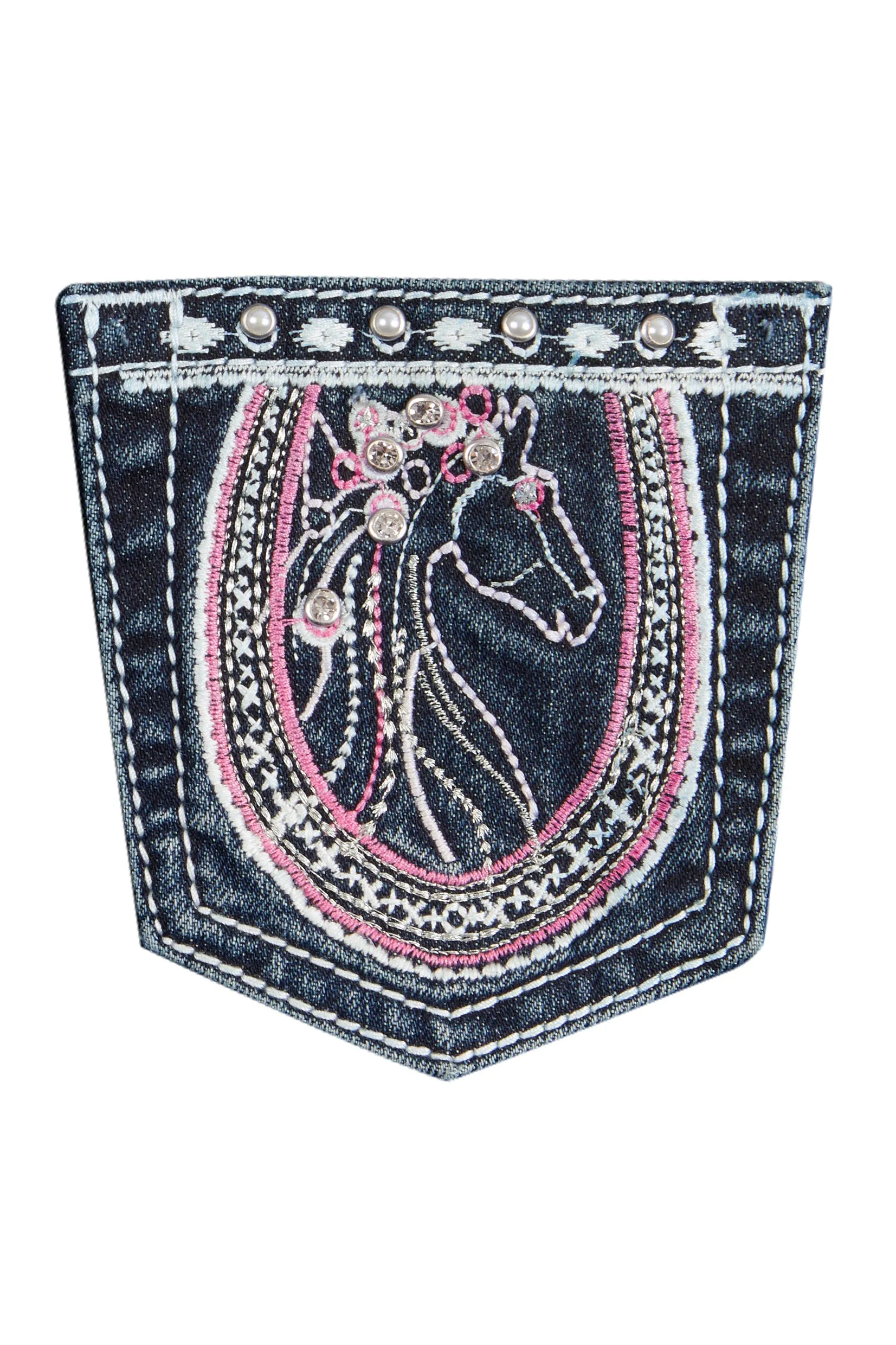 Pure Western Girls Tess Boot Cut Jean - Midnight - PCP5213944