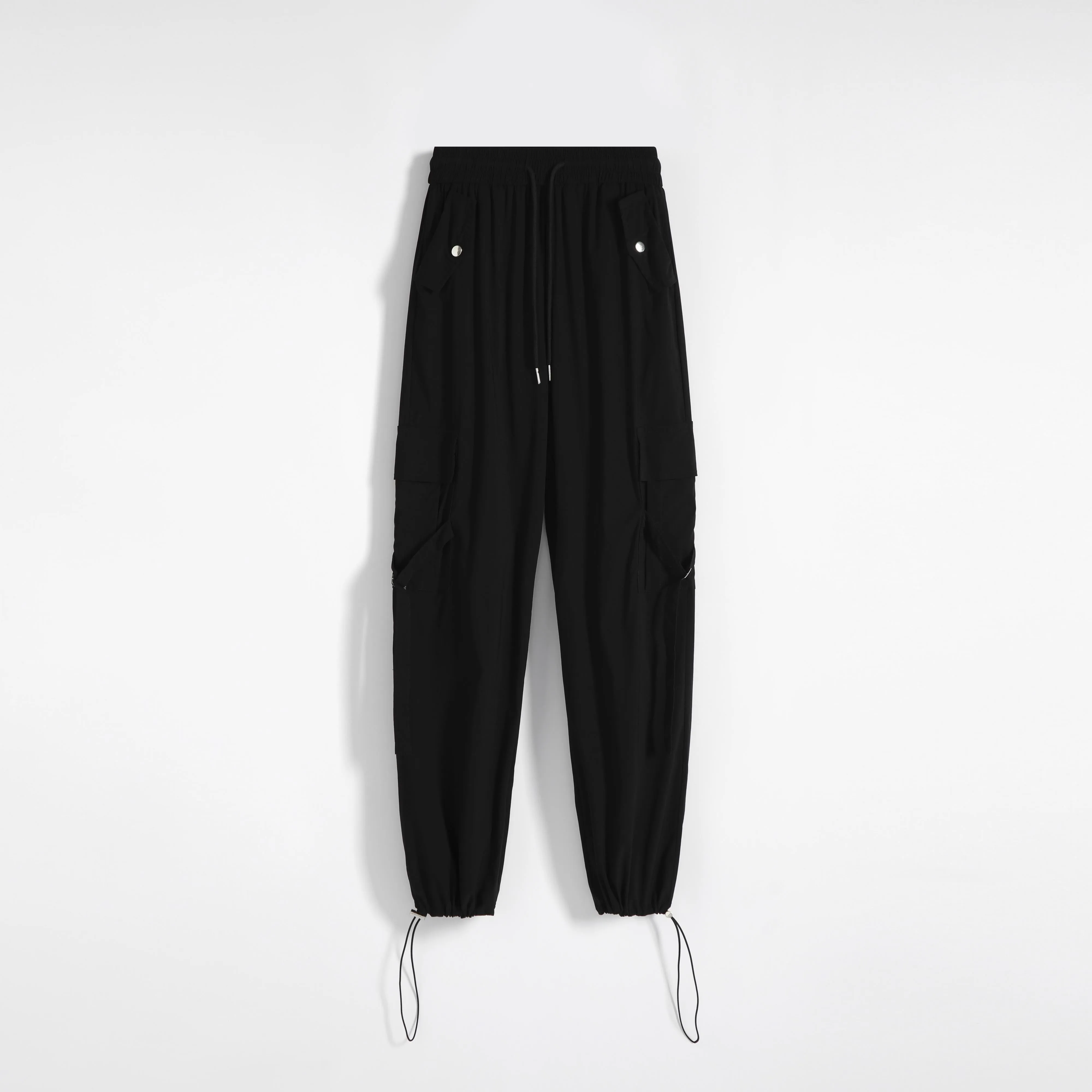 Quick-Drying Thin High-Waisted Versatile Street Style Cargo Pants