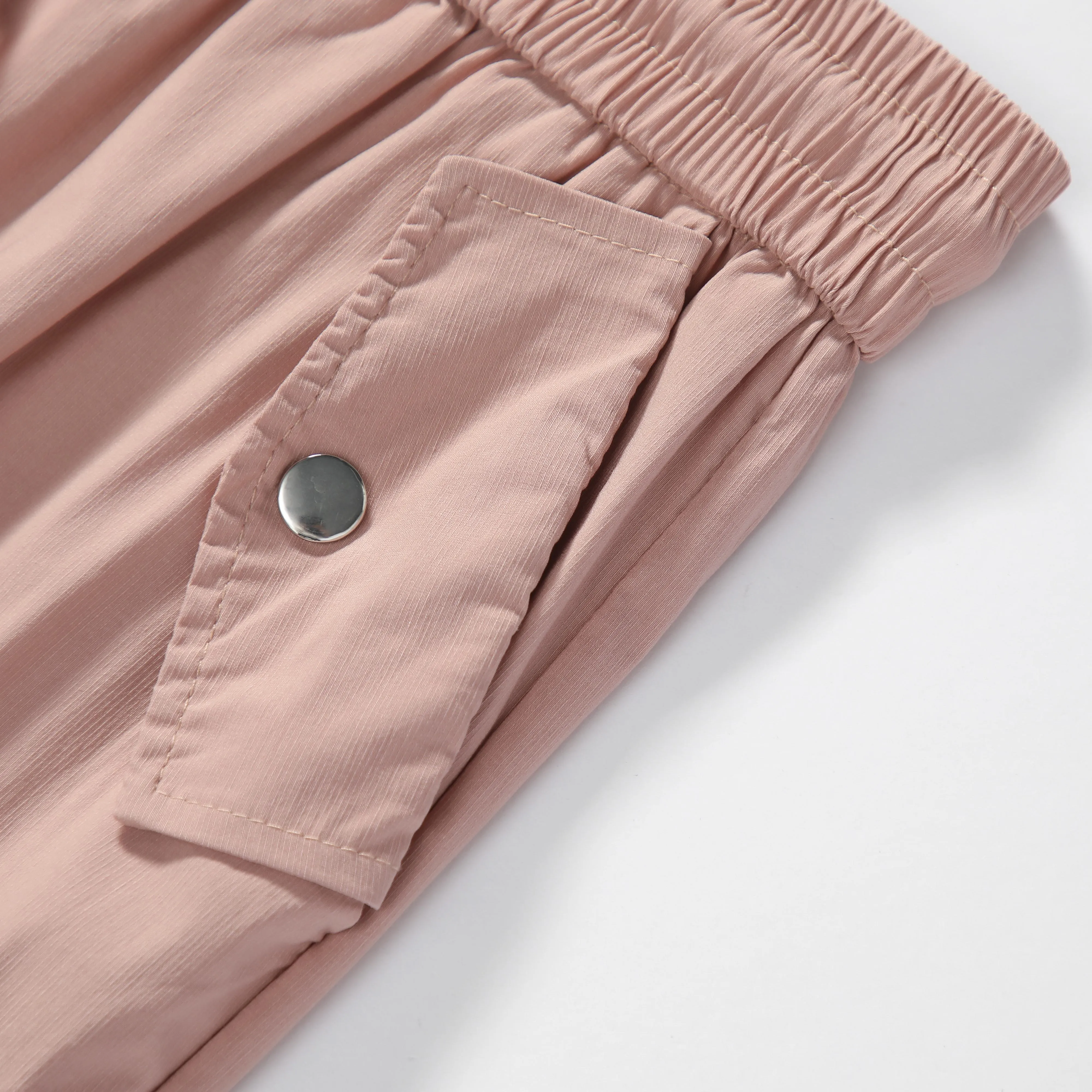 Quick-Drying Thin High-Waisted Versatile Street Style Cargo Pants