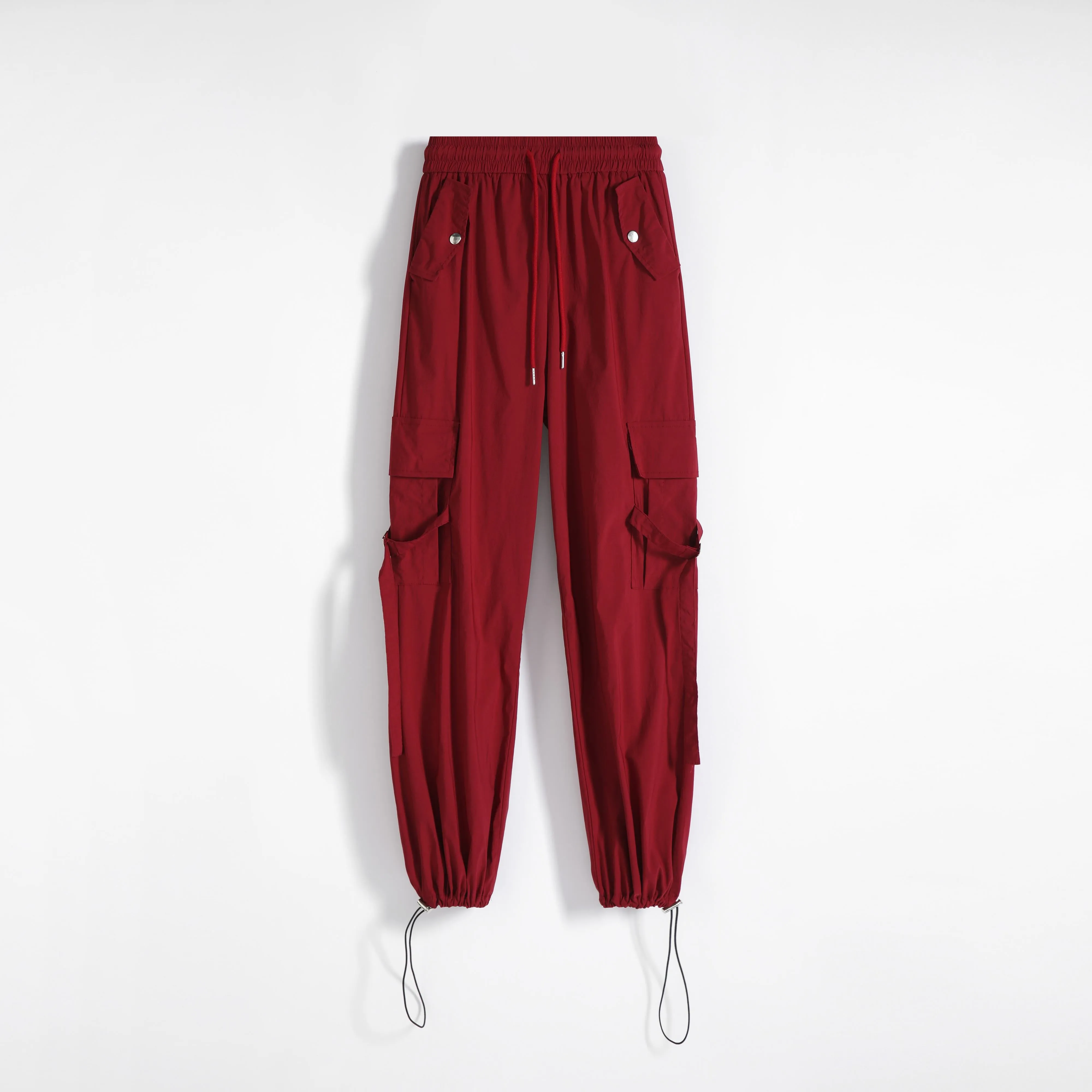 Quick-Drying Thin High-Waisted Versatile Street Style Cargo Pants