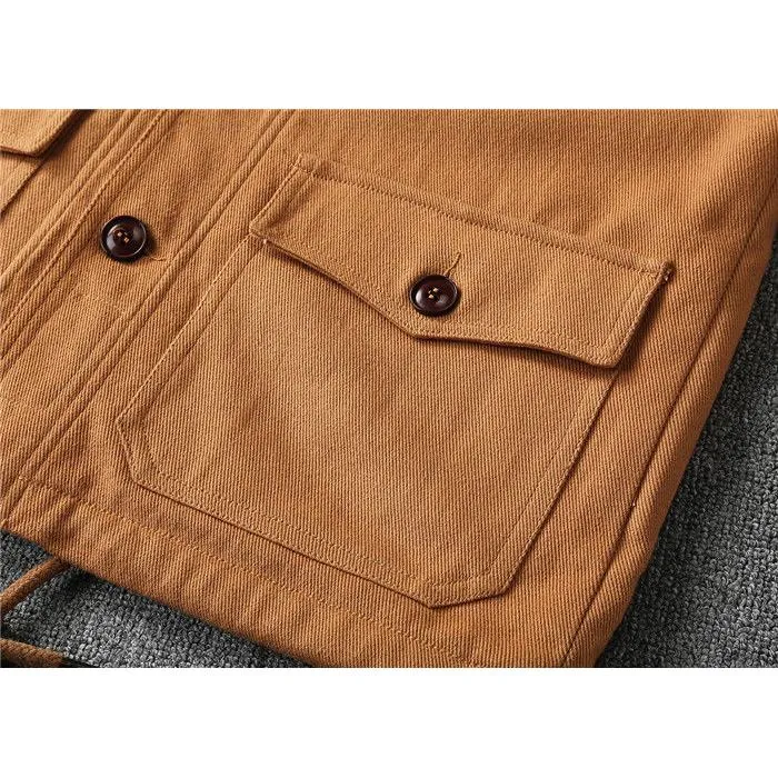 Retro Multi-Pocket Overshirt