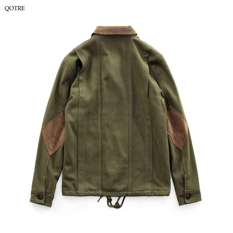 Retro Multi-Pocket Overshirt