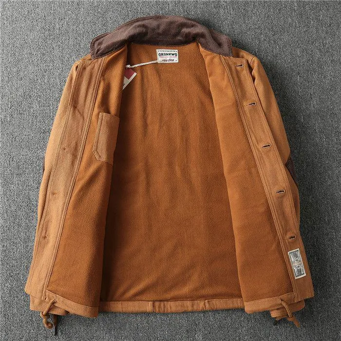 Retro Multi-Pocket Overshirt