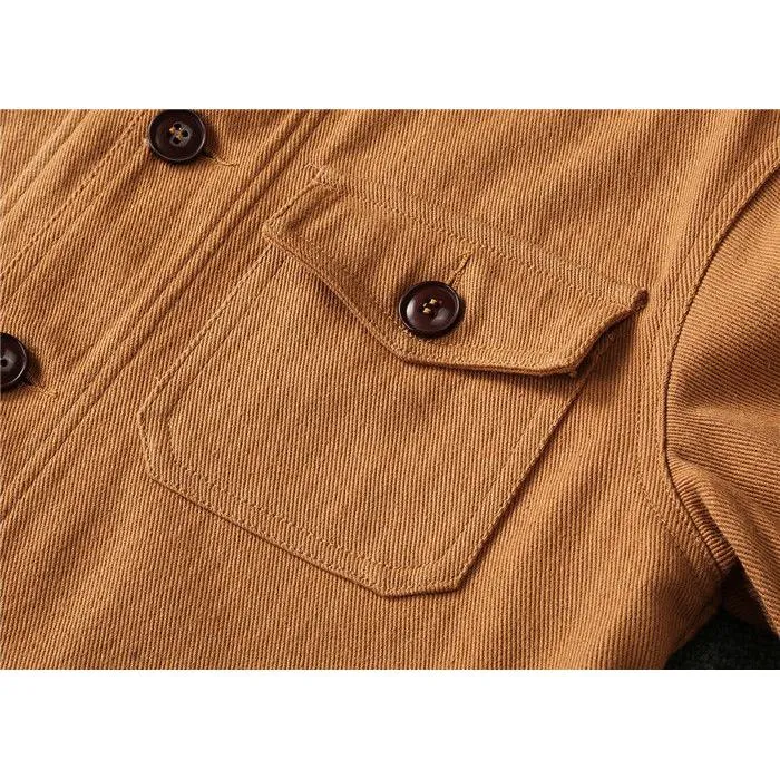 Retro Multi-Pocket Overshirt