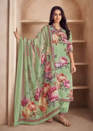 Rivaa Unstitched Pashmina Winter Suit Dress Material for Ladies