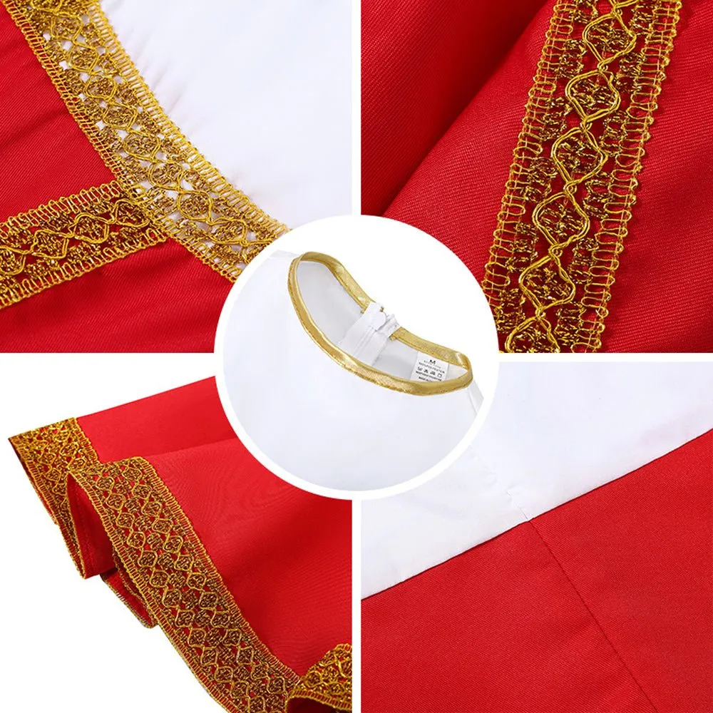 Russian Girls Cosplay Costume Ethnic Dress Halloween National Oufit Dresses Stage Performances