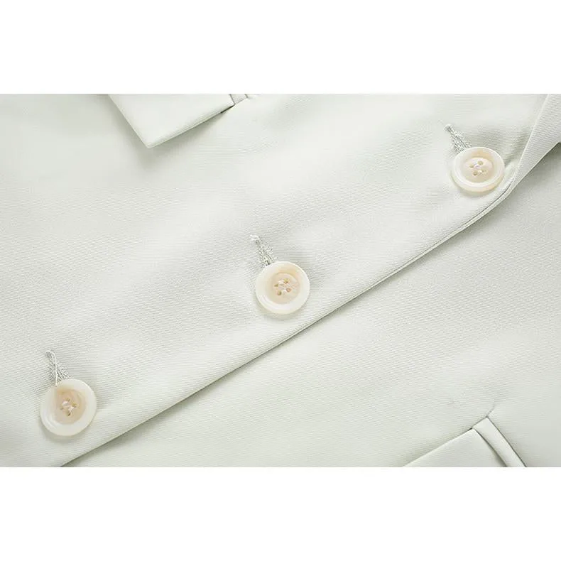 Slimming Embroidery Loose Fit Blazer
