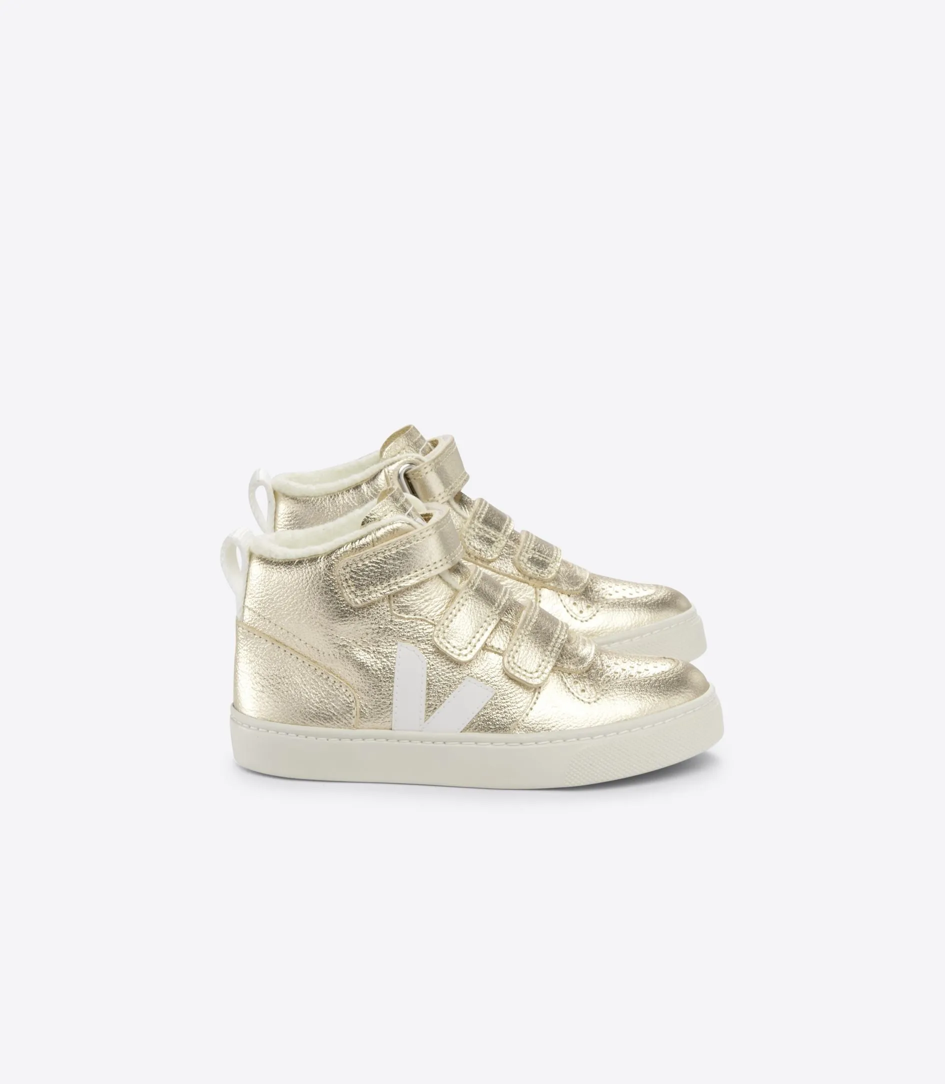 SMALL V-10 MID WINTER CHROMEFREE LEATHER | PLATINE WHITE