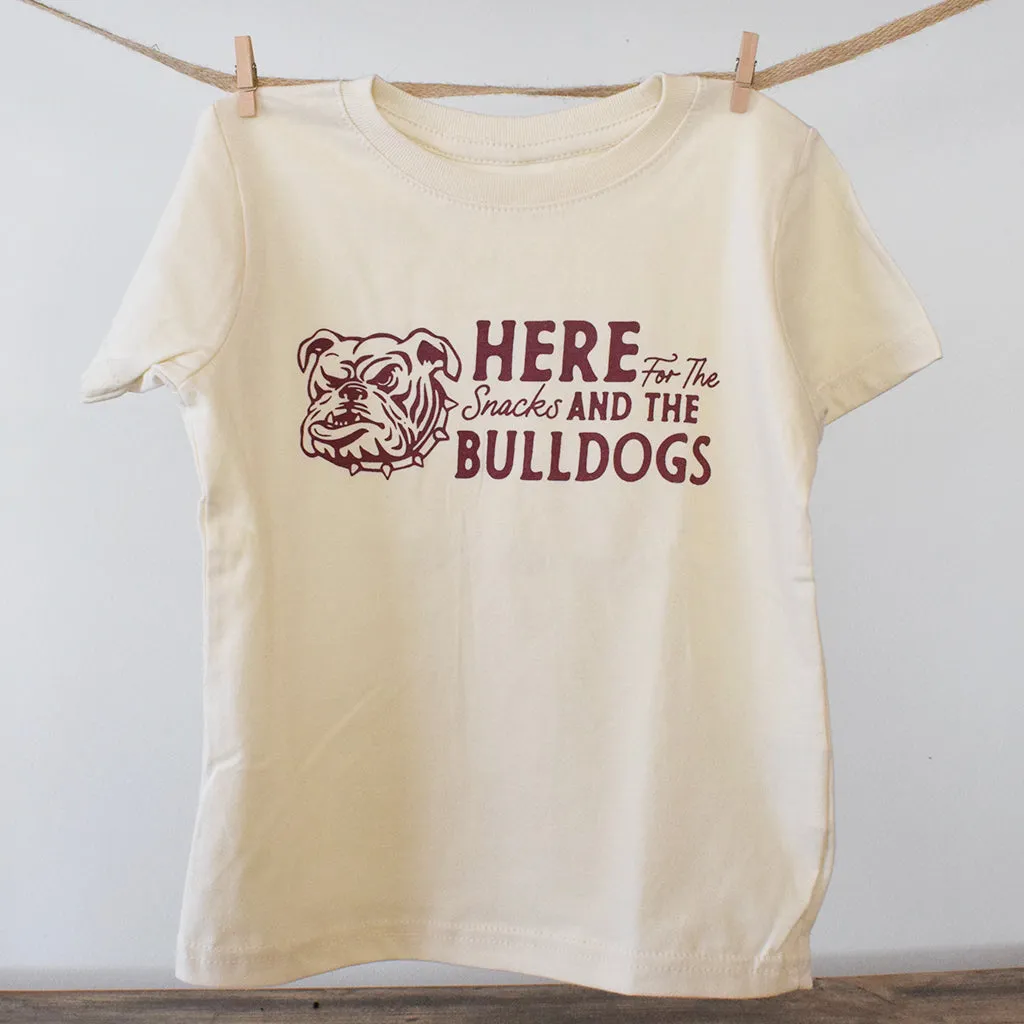 Snacks and Bulldogs Kid's Tee